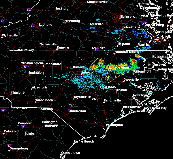 Interactive Hail Maps Hail Map for Littleton, NC