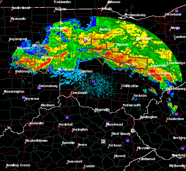 Interactive Hail Maps Hail Map for Hagerstown, IN