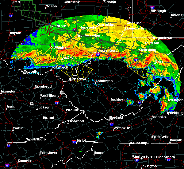 Interactive Hail Maps Hail Map for Centerville, OH