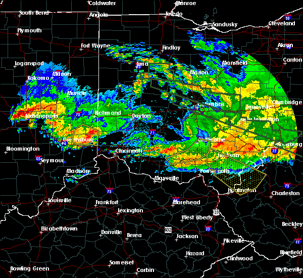 Interactive Hail Maps Hail Map for Richmond Dale, OH