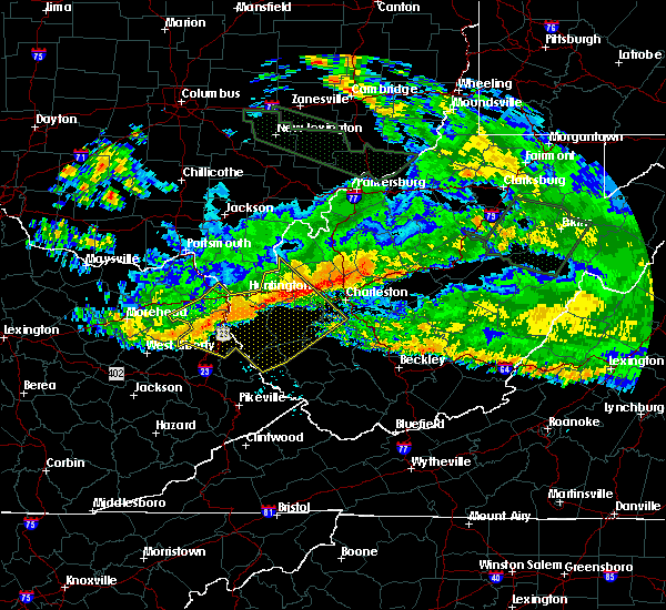 Interactive Hail Maps Hail Map for Chapmanville, WV