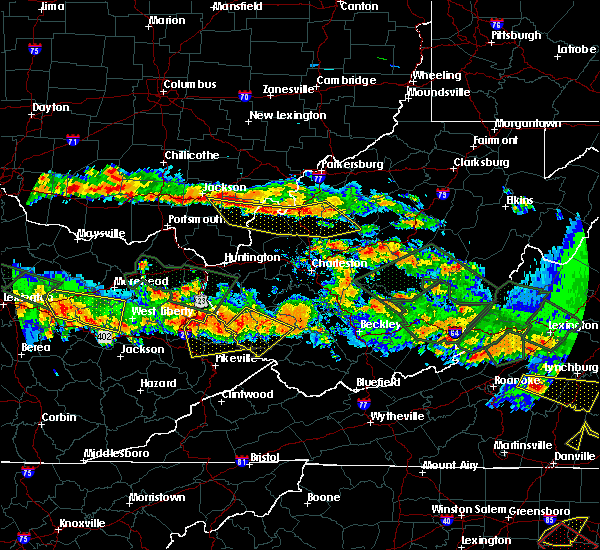 Interactive Hail Maps Hail Map for Matheny, WV