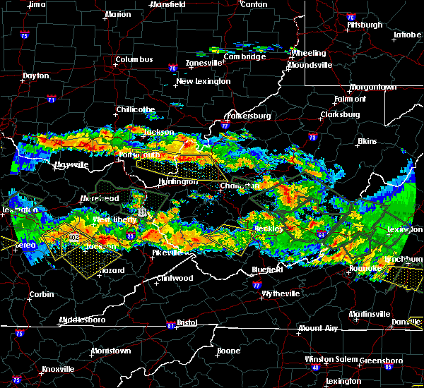 Interactive Hail Maps Hail Map for Mabscott, WV