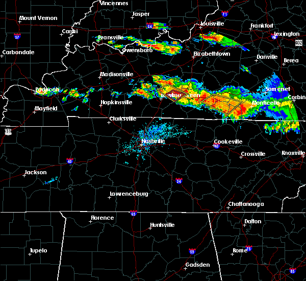 Interactive Hail Maps Hail Map for Bowling Green, KY