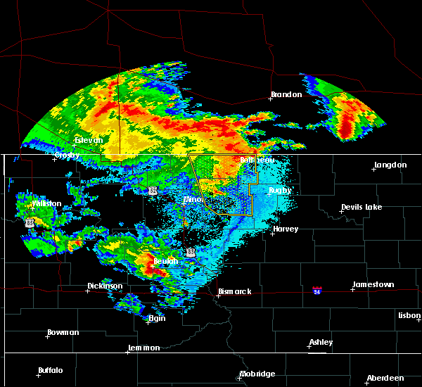 Interactive Hail Maps Hail Map for Dunseith, ND