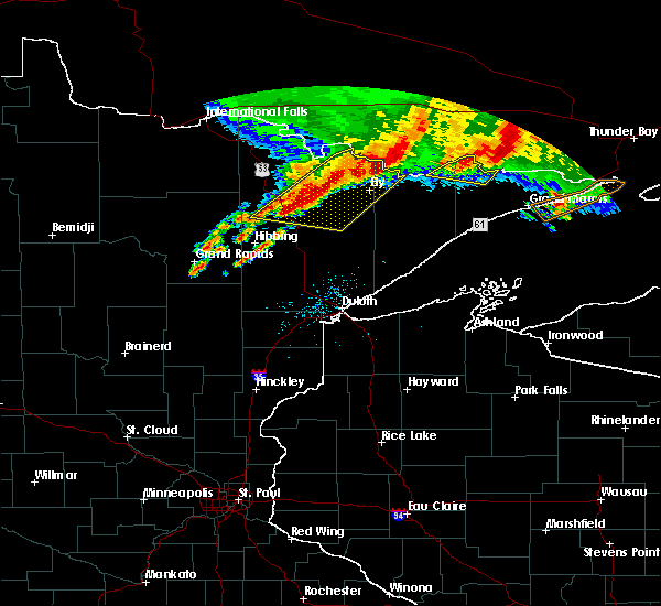 Interactive Hail Maps Hail Map for Cook, MN