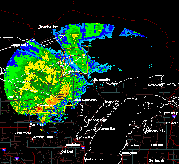 Interactive Hail Maps Hail Map for Crystal Falls, MI