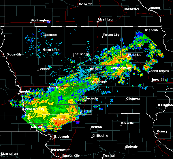 Interactive Hail Maps Hail Map for Sun Valley Lake, IA