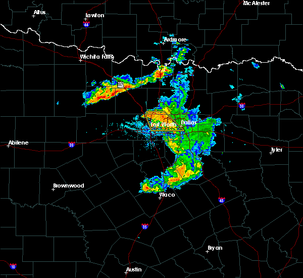 Interactive Hail Maps Hail Map for Arlington, TX