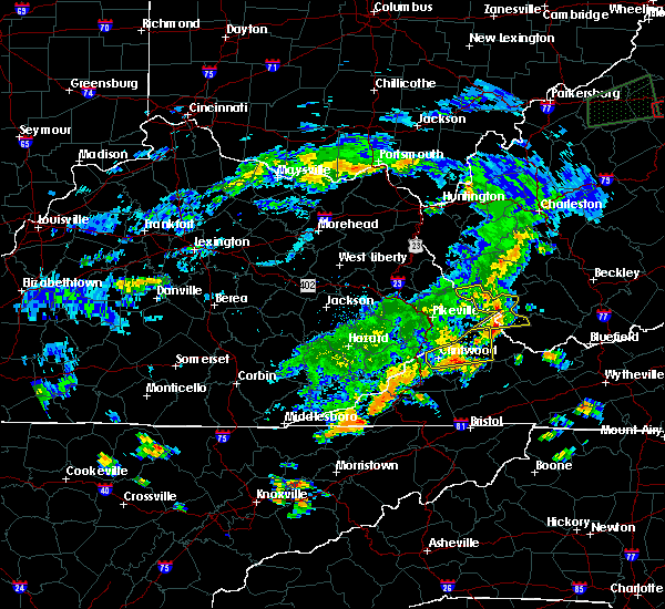 Interactive Hail Maps Hail Map for Grundy, VA