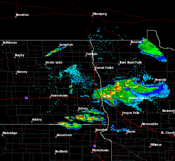Interactive Hail Maps Hail Map for Fargo, ND