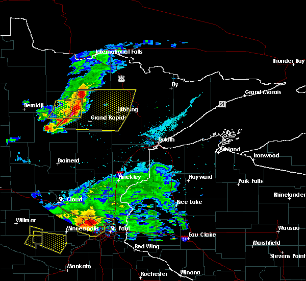 Interactive Hail Maps Hail Map for Bigfork, MN