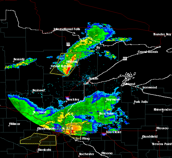 Interactive Hail Maps Hail Map for Chisholm, MN
