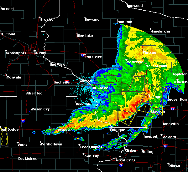 Adams County Wind Map Interactive Hail Maps Hail Map for Adams, WI