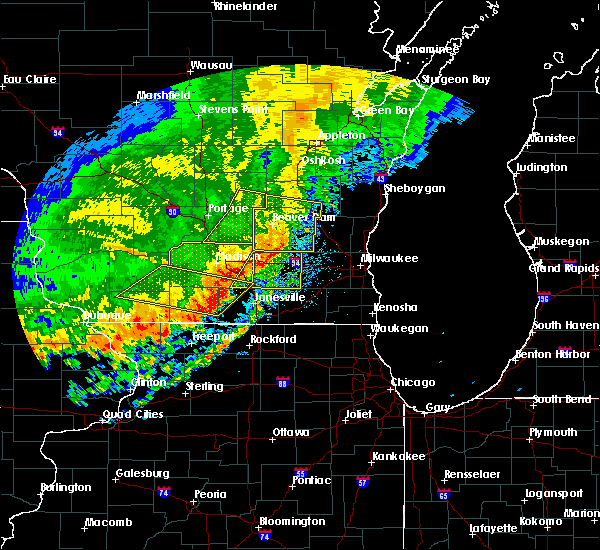Interactive Hail Maps Hail Map for Sullivan, WI