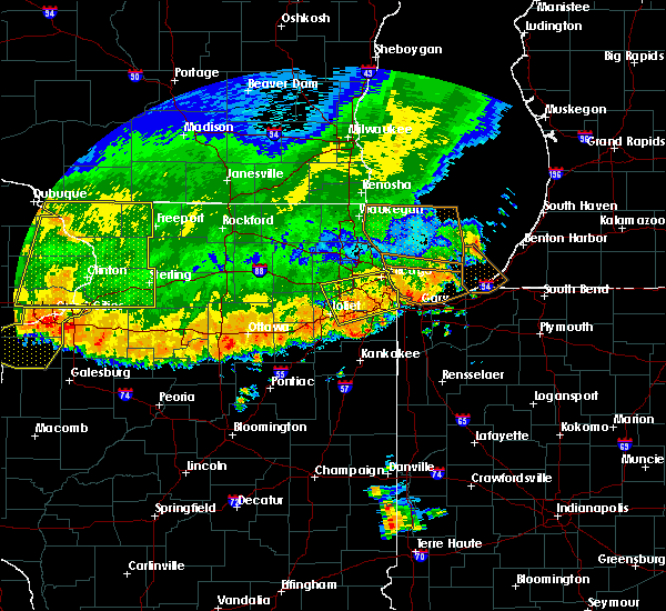 Interactive Hail Maps Hail Map for Crown Point, IN