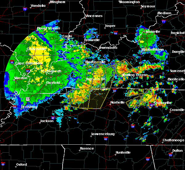 Interactive Hail Maps Hail Map for Adams, TN