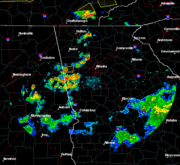 Interactive Hail Maps Hail Map for Waco, GA