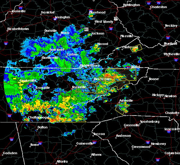 Interactive Hail Maps Hail Map for Telford, TN