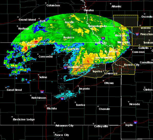 Interactive Hail Maps Hail Map for Lawrence, KS