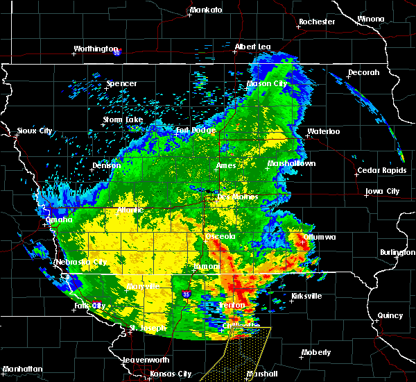 Interactive Hail Maps Hail Map for Ottumwa, IA