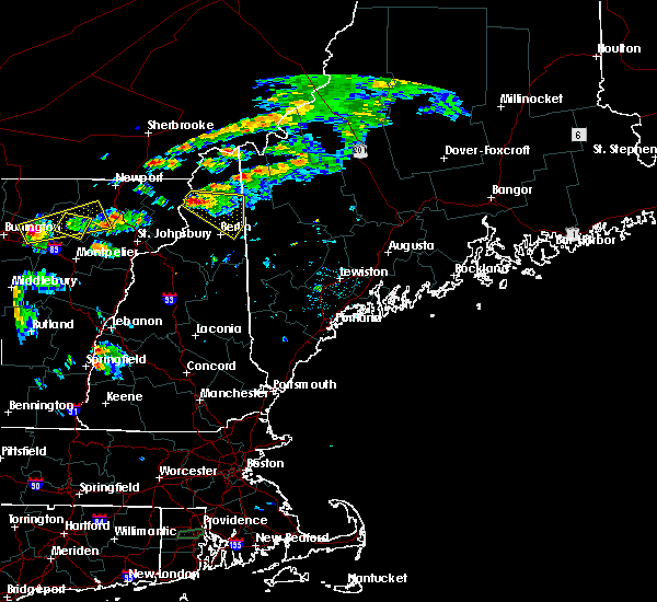 Interactive Hail Maps Hail Map for Colebrook, NH