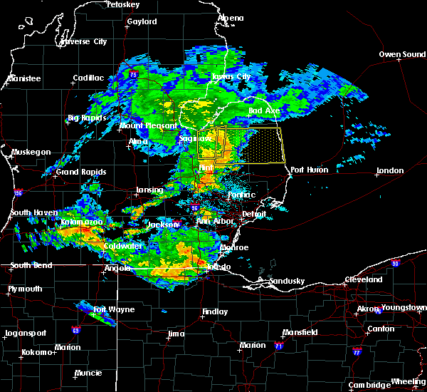 Interactive Hail Maps Hail Map for Marlette, MI