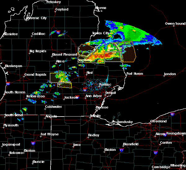 Interactive Hail Maps Hail Map for Brighton, MI