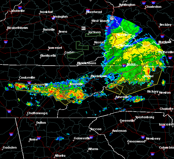 Interactive Hail Maps Hail Map for Cherokee, NC