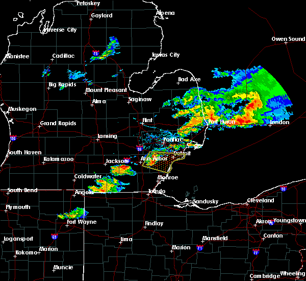 Interactive Hail Maps Hail Map for Belleville, MI