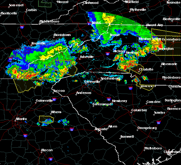 Interactive Hail Maps Hail Map for Blairsville, GA