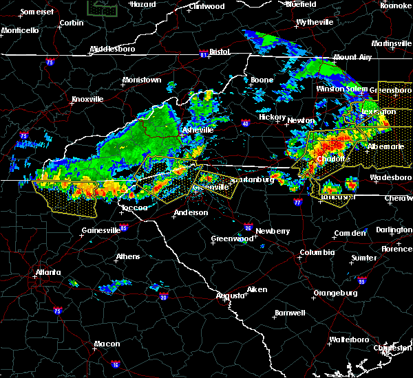 Interactive Hail Maps Hail Map for Blairsville, GA