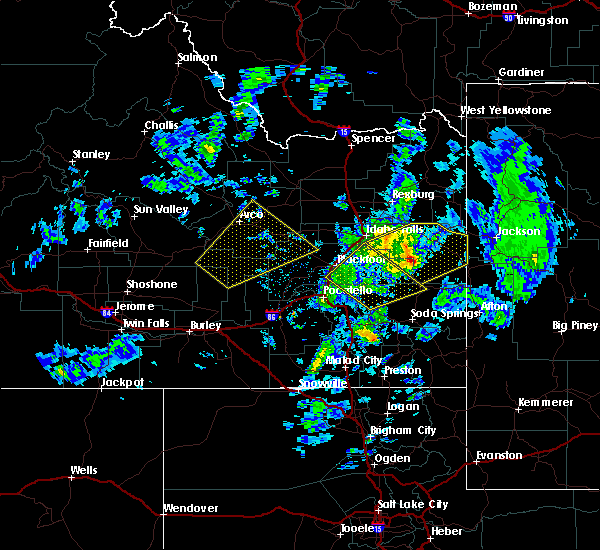 Interactive Hail Maps Hail Map for Blackfoot, ID