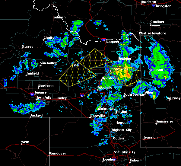 Interactive Hail Maps Hail Map for Butte City, ID