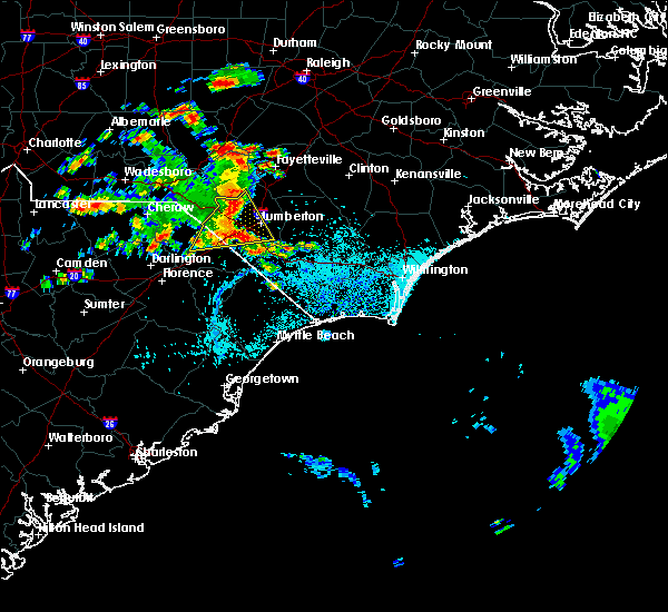 Interactive Hail Maps Hail Map for Lumberton, NC