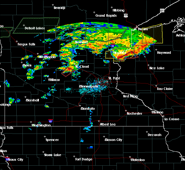Interactive Hail Maps Hail Map for Kimball, MN