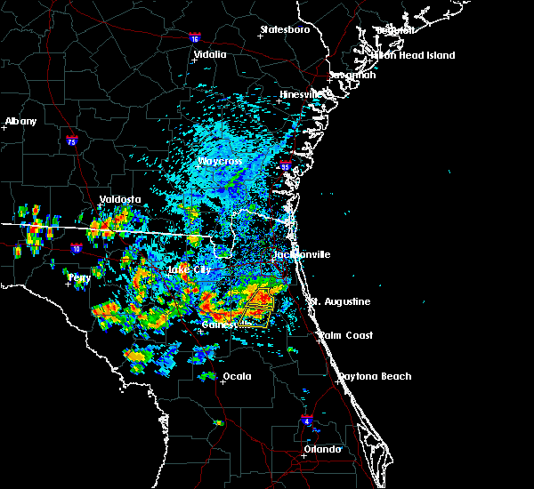 Interactive Hail Maps Hail Map for Raiford, FL