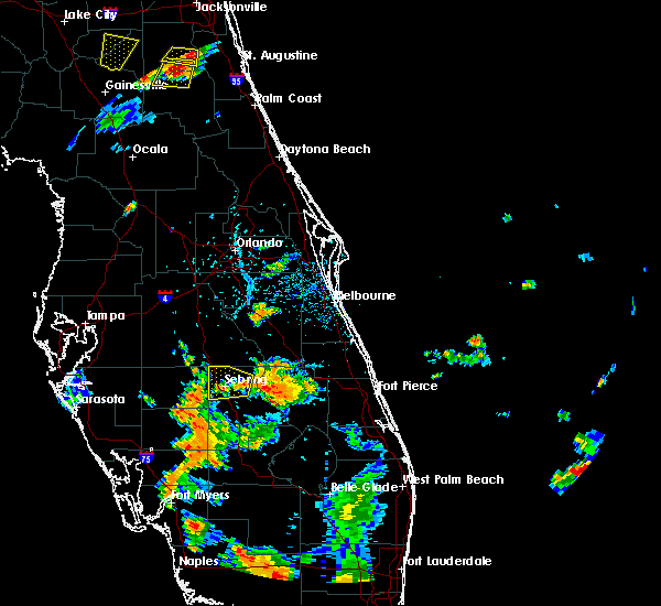 Interactive Hail Maps Hail Map for Sebring, FL