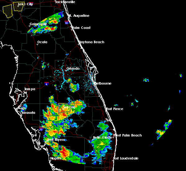 Interactive Hail Maps Hail Map for Sebring, FL