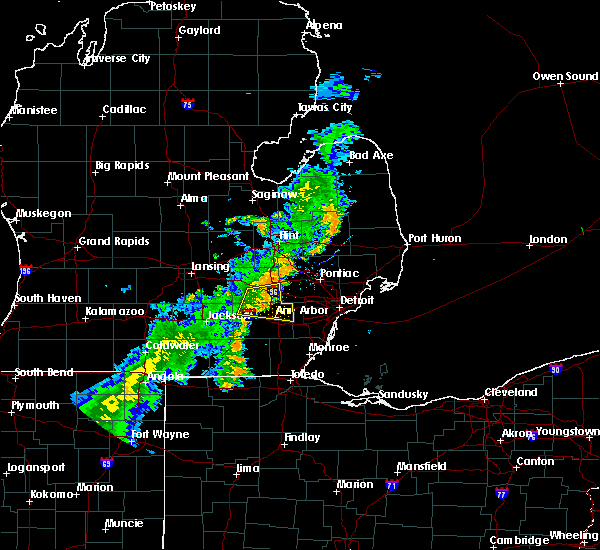 Interactive Hail Maps Hail Map for Ann Arbor, MI