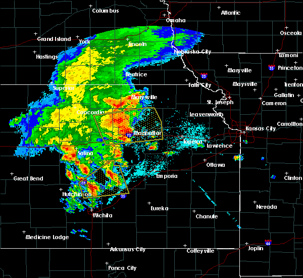 Interactive Hail Maps Hail Map for Manhattan, KS