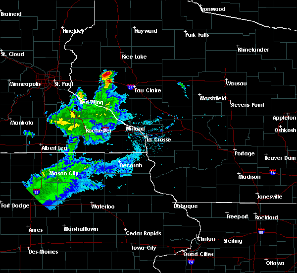 Interactive Hail Maps Hail Map for Ridgeland, WI