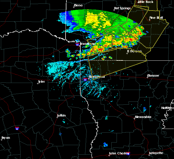 Interactive Hail Maps Hail Map for El Dorado, AR