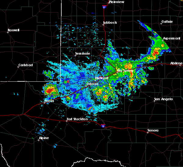 Interactive Hail Maps Hail Map for Monahans, TX