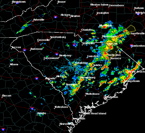 Interactive Hail Maps Hail Map for Orangeburg, SC