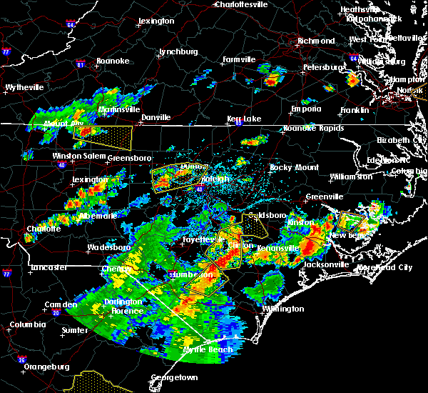 Interactive Hail Maps Hail Map for Garland, NC
