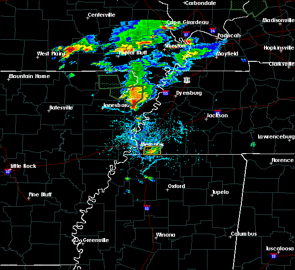 Interactive Hail Maps Hail Map for Collierville, TN