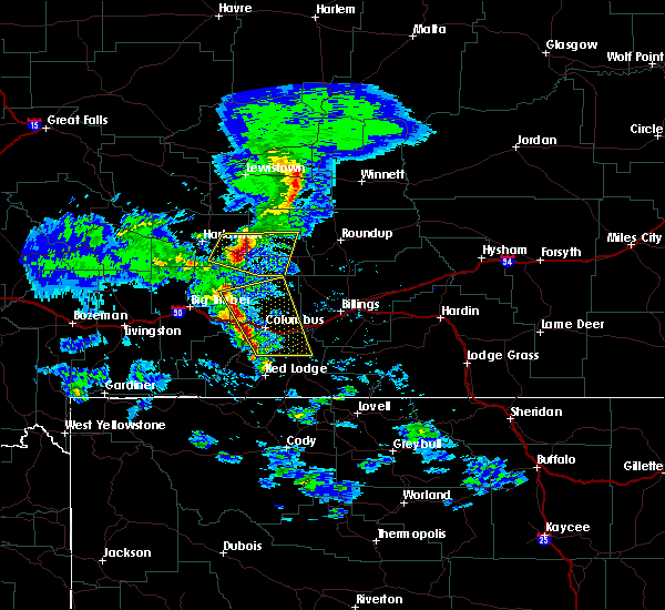 Interactive Hail Maps Hail Map for Joliet, MT