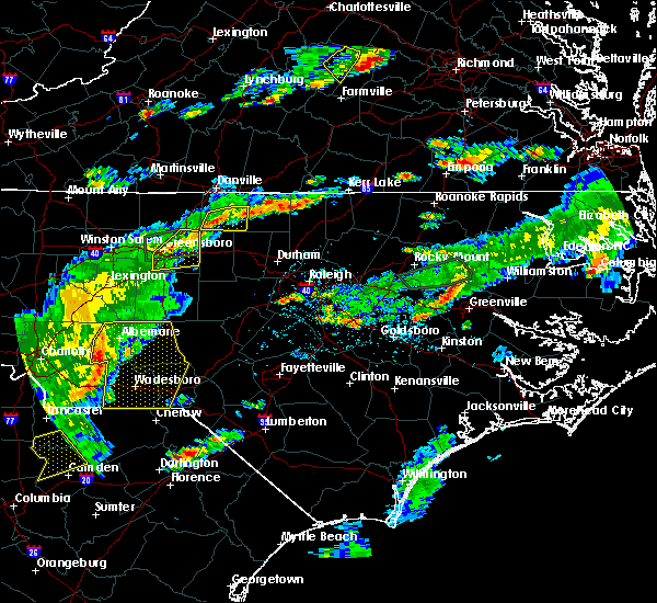 Interactive Hail Maps Hail Map for Oakboro, NC