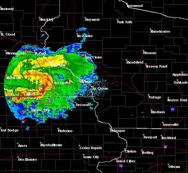 Interactive Hail Maps Hail Map for Austin, MN